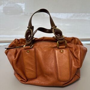 Chloe leather satchel